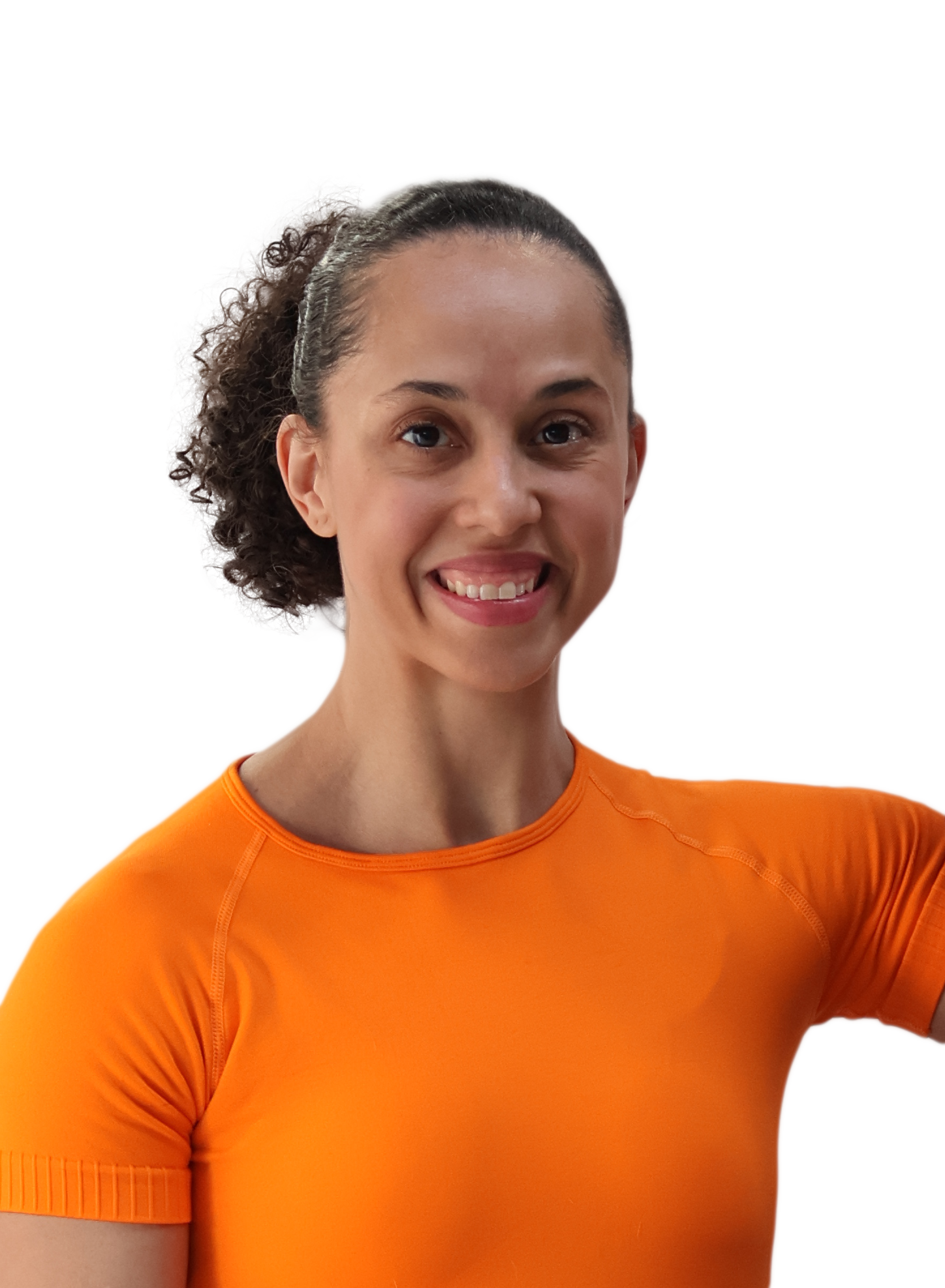 Mari Cerilo no tecido acrobático
