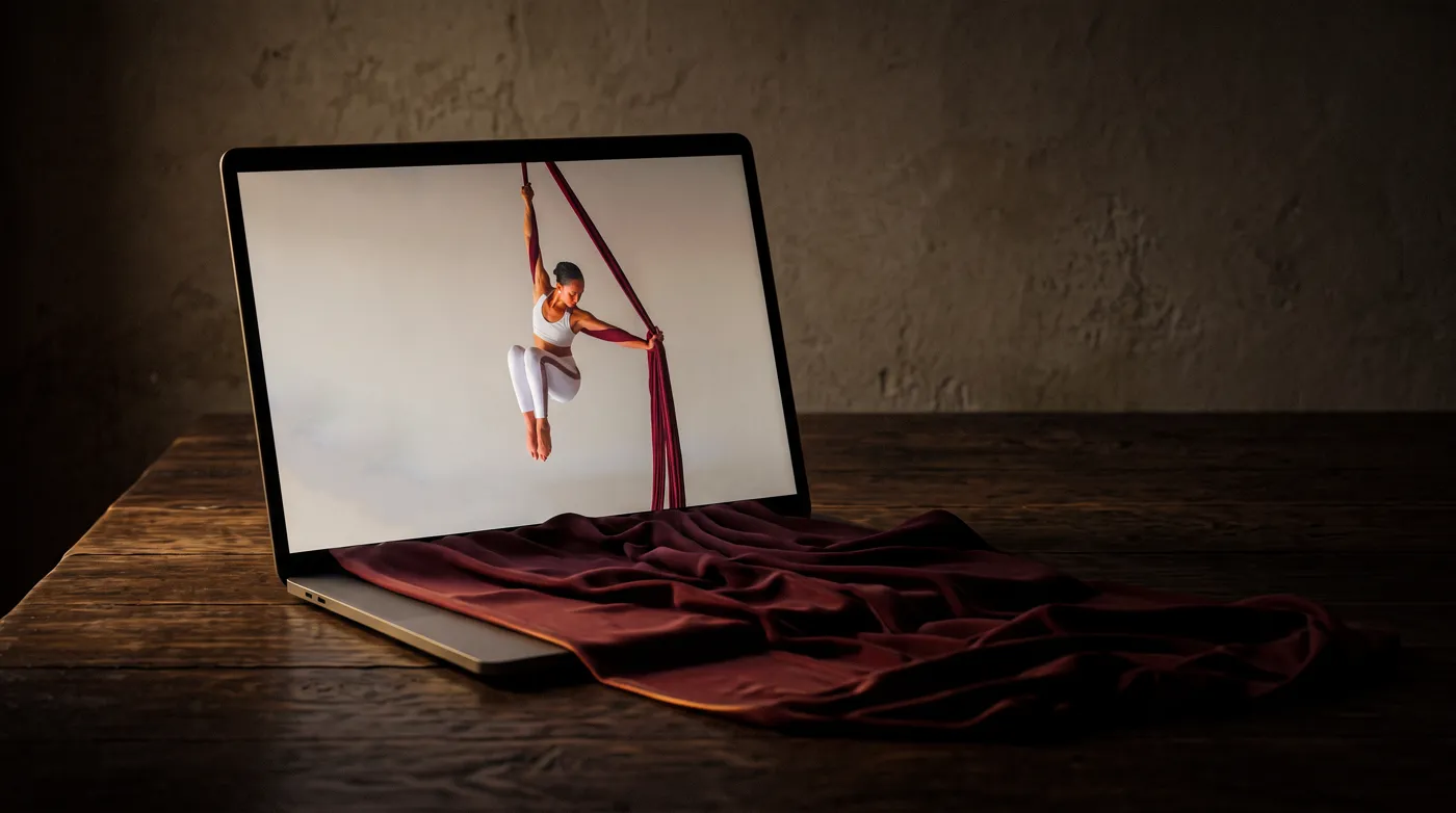 Formação de professores de tecido acrobático